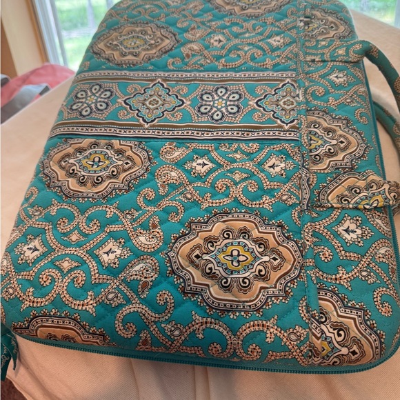 Vera Bradley Teal Patterned Women's Bag - Picture 1 of 6
